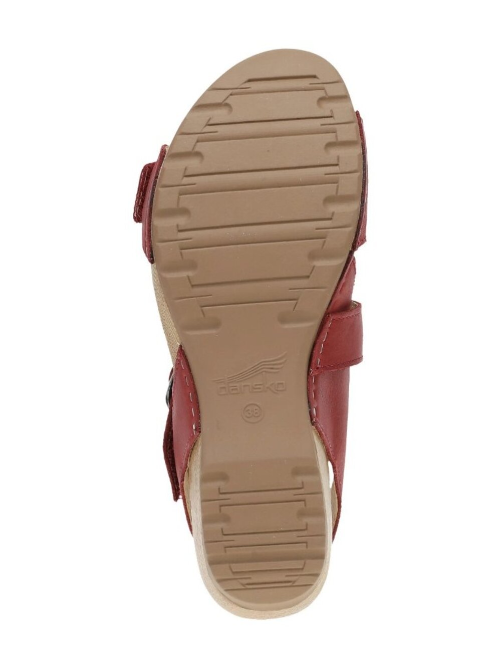 Dansko Trinity Womens Burnished Nubuck Sandal Cayenne Size 42 / US 11.5 - 12 - Picture 5 of 6